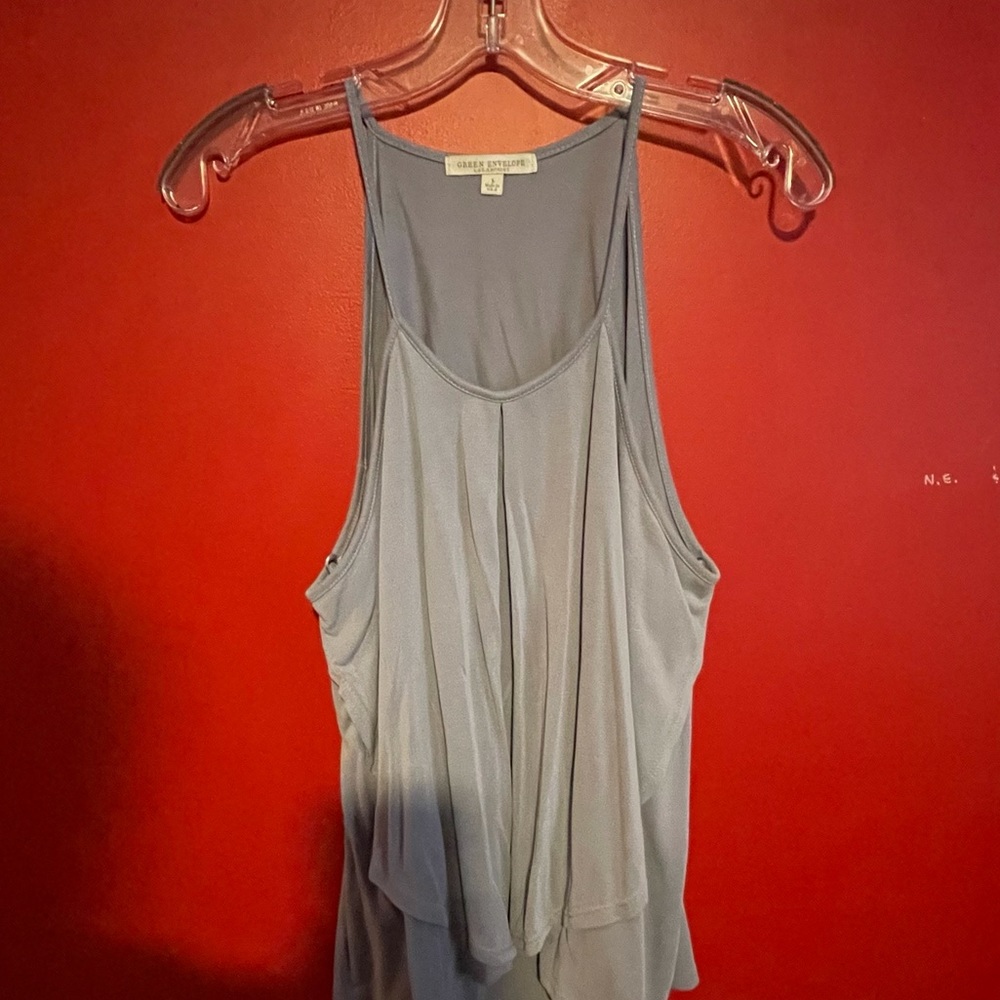 Light blue tank top